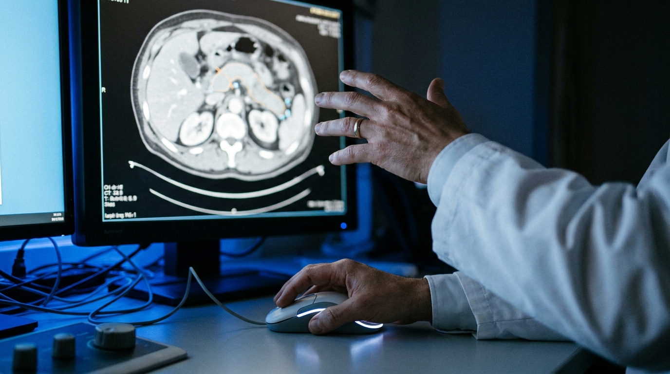 AI Detects Occult Pancreatic Cancer 15 Months Before Radiologists on CT