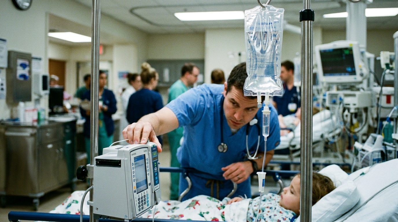 Balanced Fluids and Saline Show Similar Outcomes in Pediatric Septic Shock