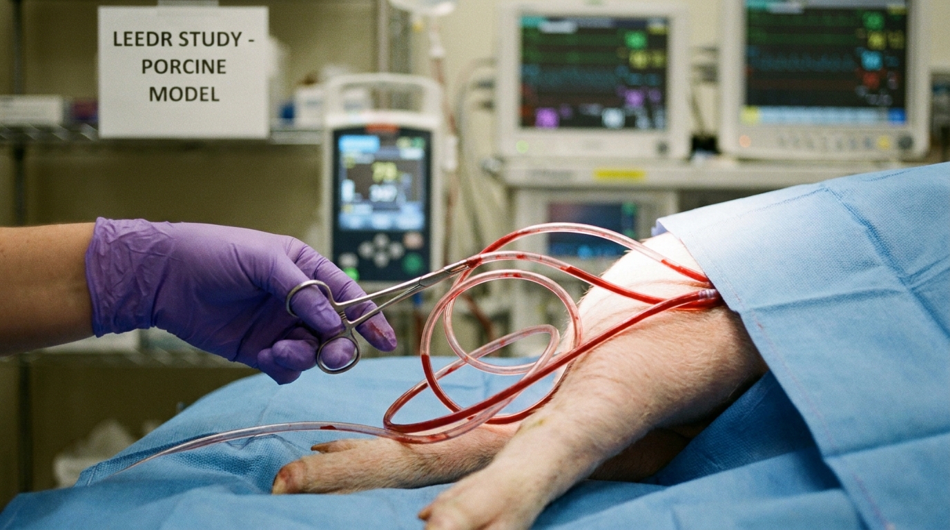 Extracorporeal Limb Perfusion Does Not Exacerbate Bleeding in Porcine Trauma Model