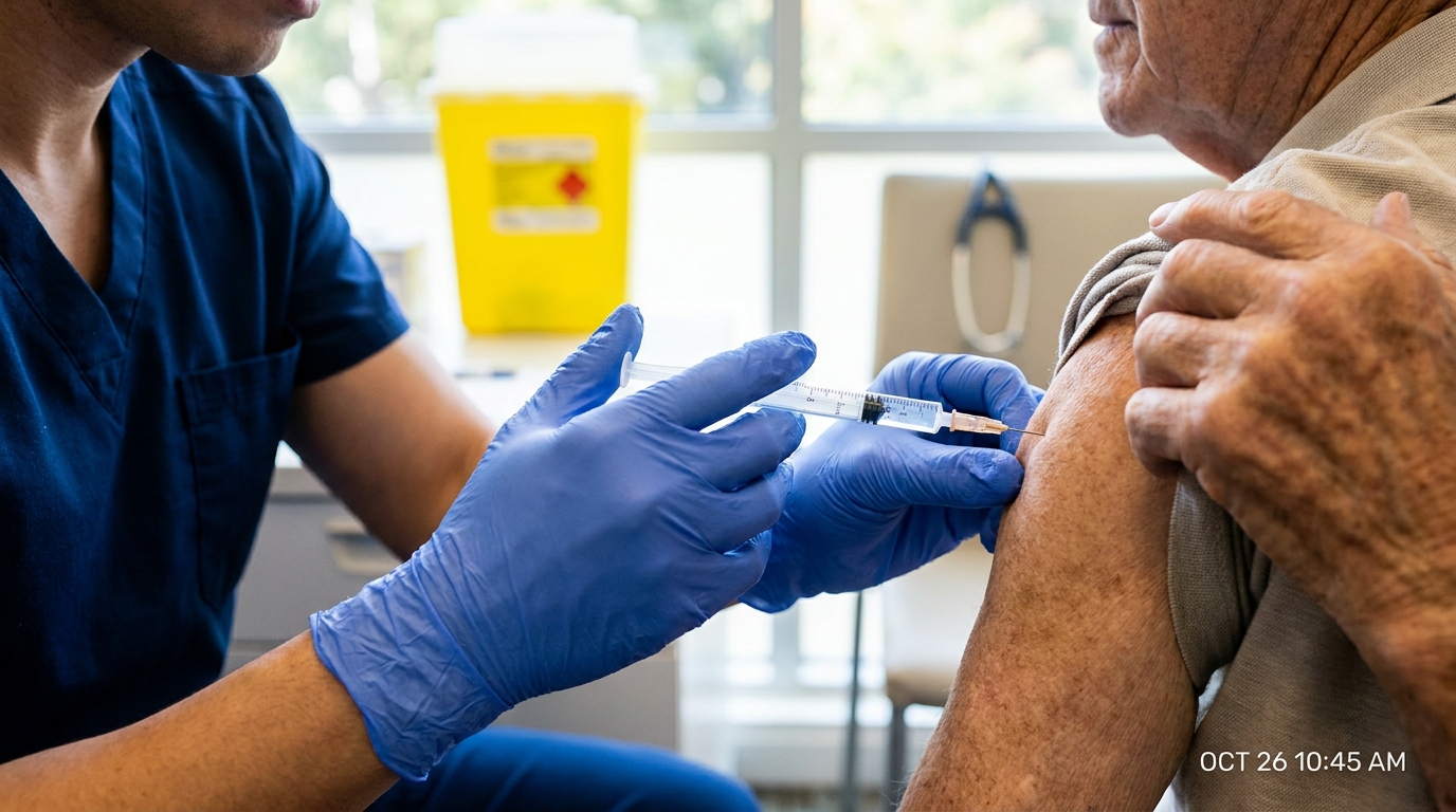 High-Dose Influenza Vaccine Linked to Lower Alzheimer Risk in Seniors