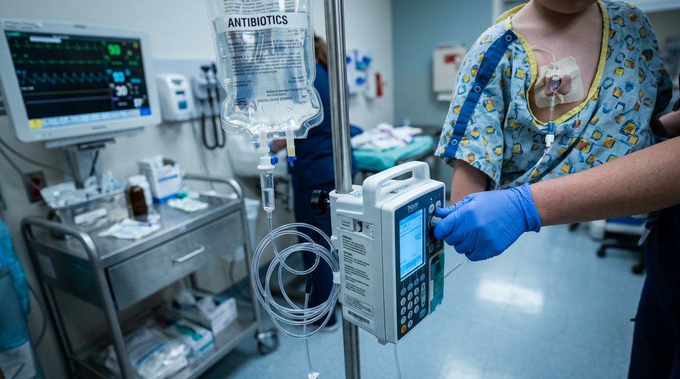 Quality Improvement Shortens Time to Antibiotics in Pediatric Intestinal Failure