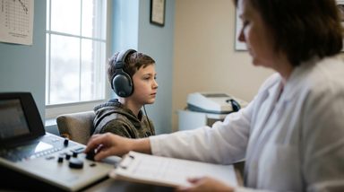 Auditory Temporal Processing Linked to Language Deficits in Autistic Youth