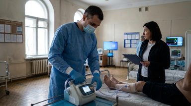 Multiarm Platform Evaluates Traumatic Wound Care During War in Ukraine