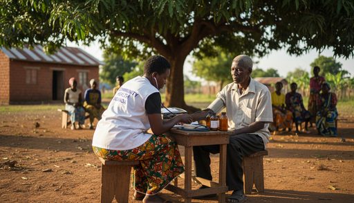 Community Care for HIV, HTN, Diabetes Matches Clinic-Based Model